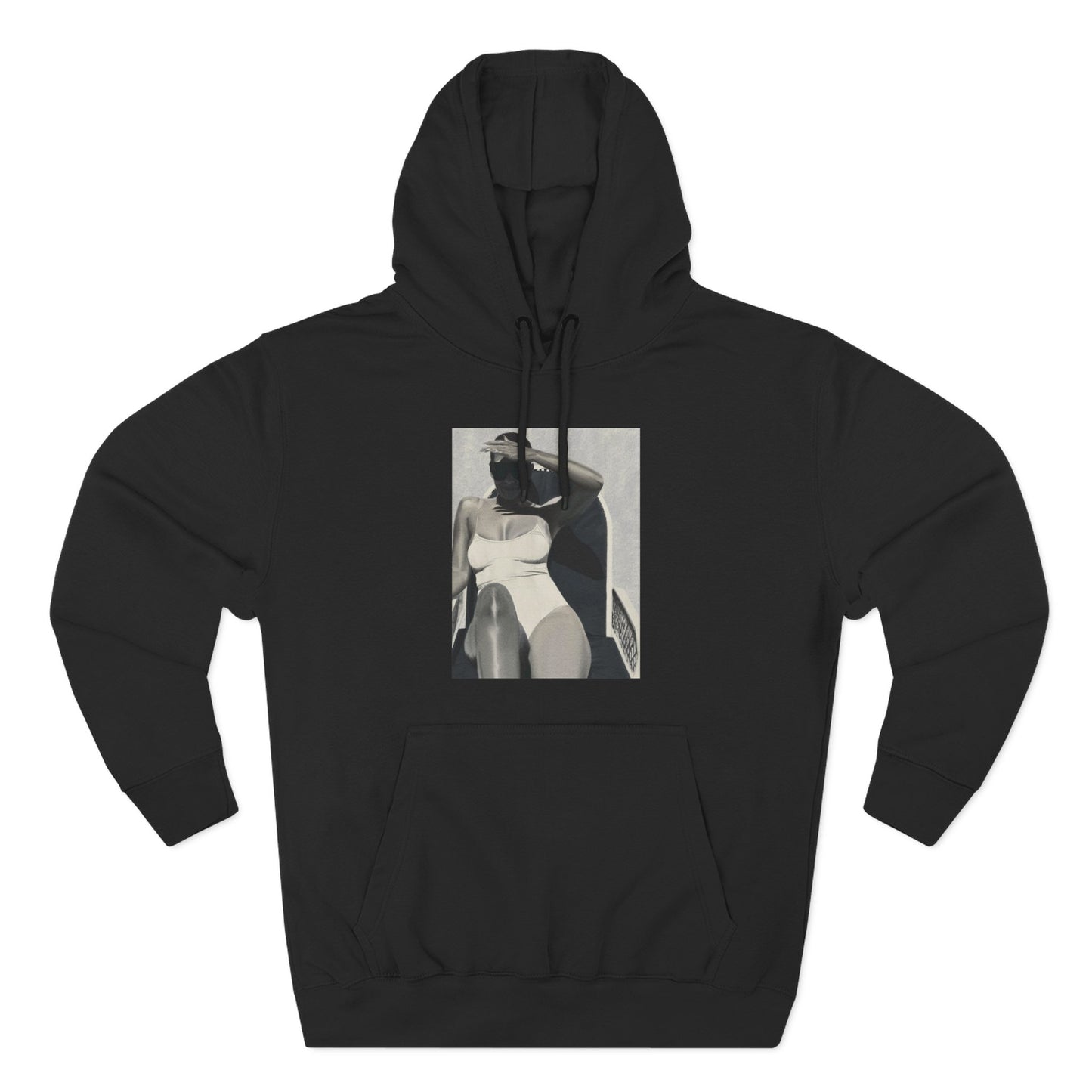 Tracee Three-Panel Fleece Hoodie