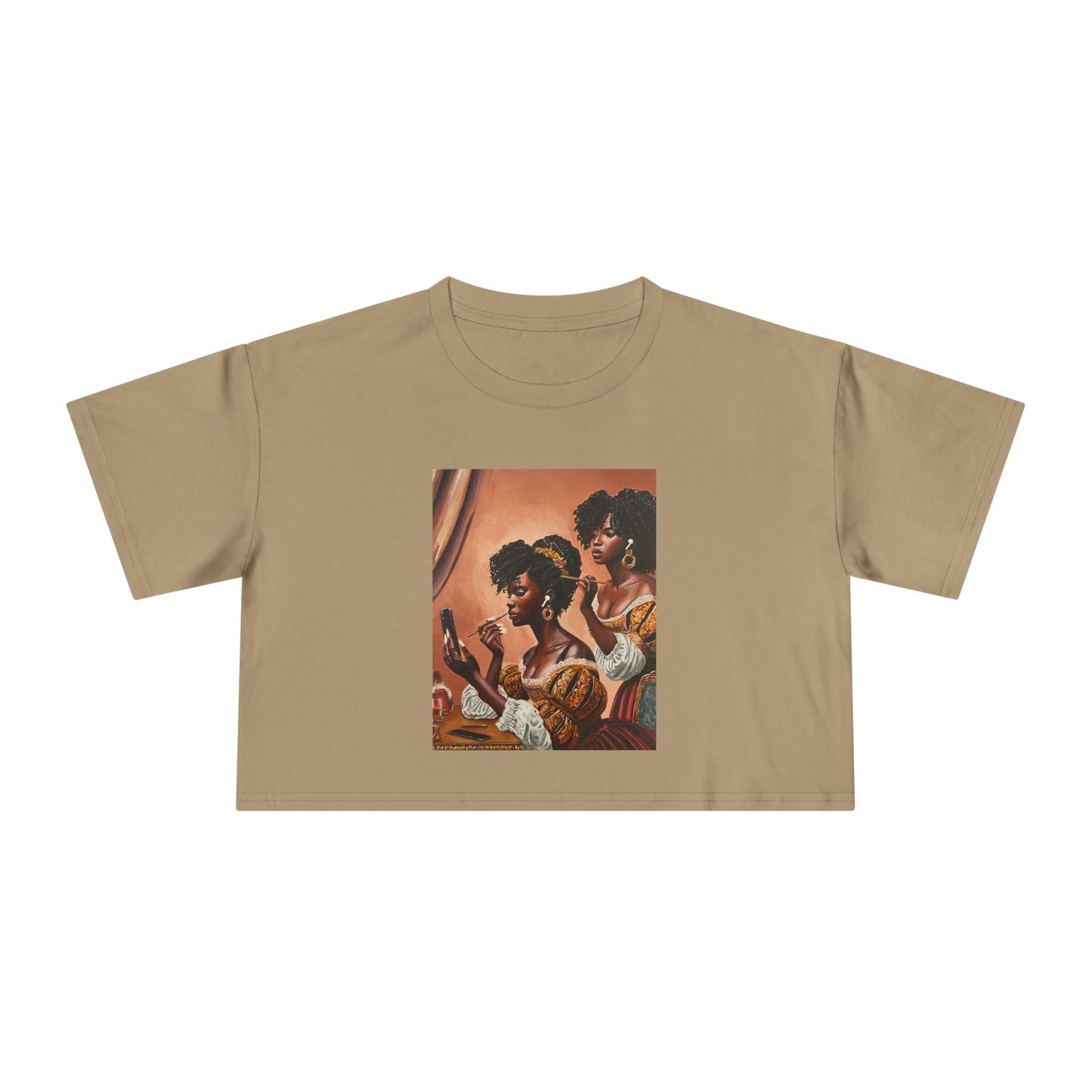 Fashionably Late Women's Crop Tee