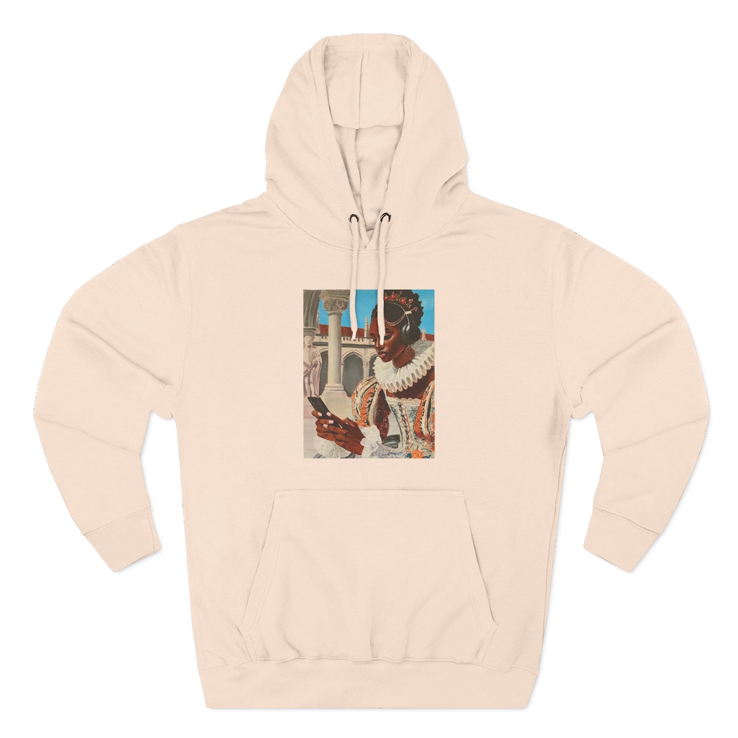 The Queen's Scroll Three-Panel Fleece Hoodie