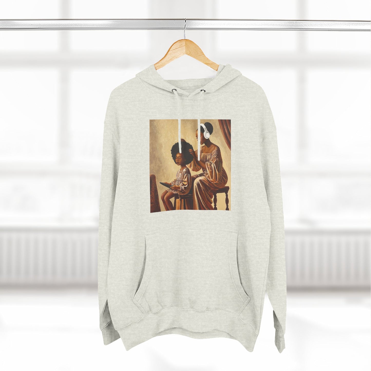 Crown Work Three-Panel Fleece Hoodie