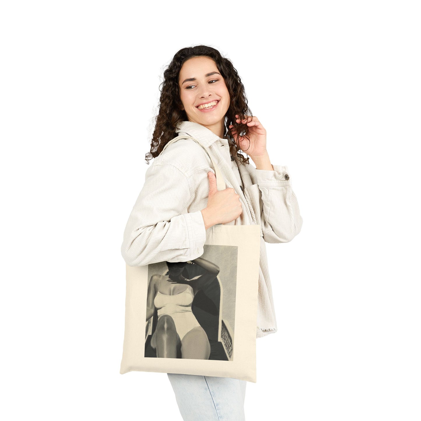 Tracee Cotton Canvas Tote Bag