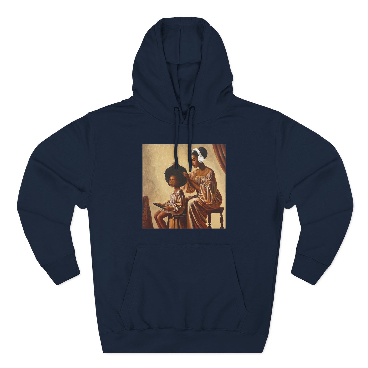 Crown Work Three-Panel Fleece Hoodie