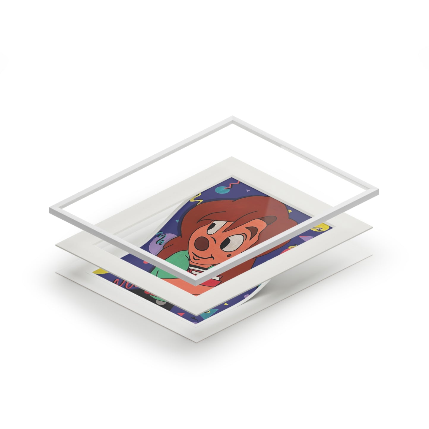 Roxanne Fine Art Prints (Passepartout Paper Frame)