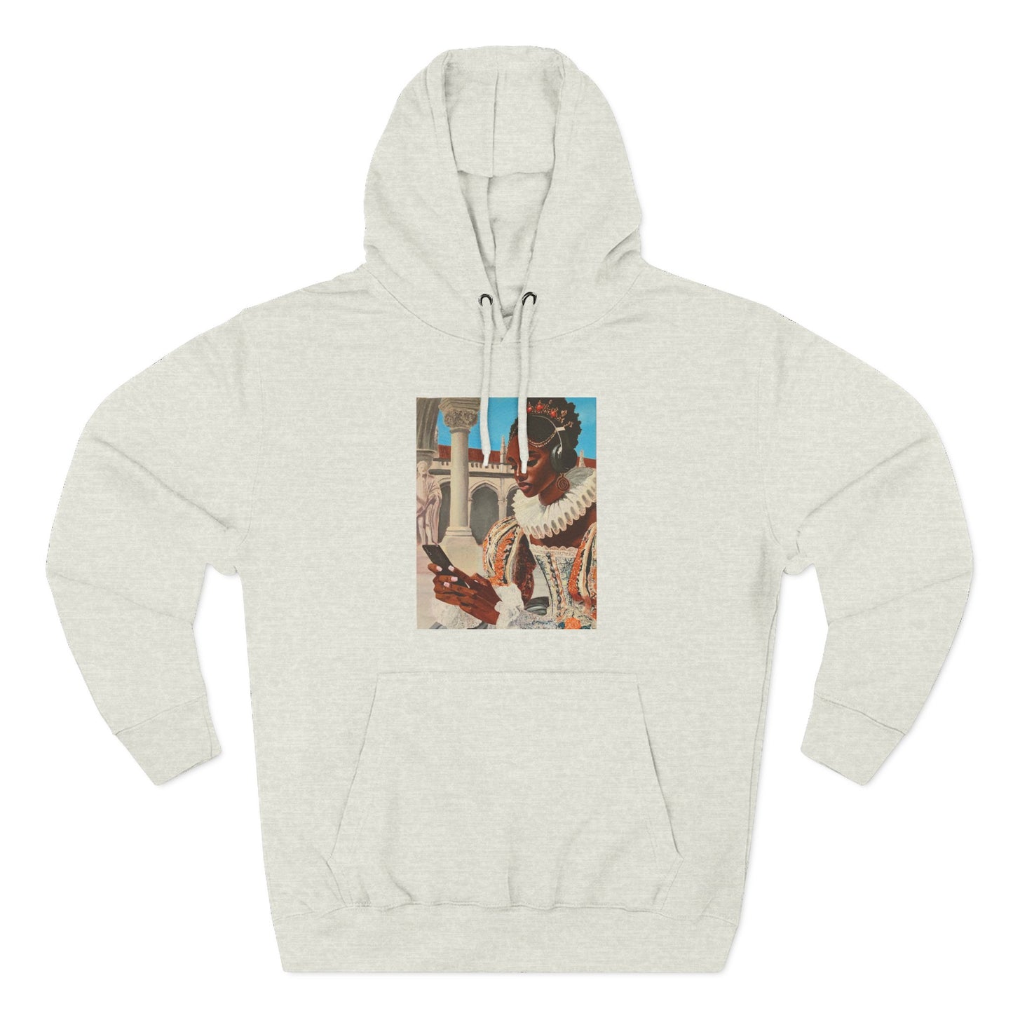 The Queen's Scroll Three-Panel Fleece Hoodie