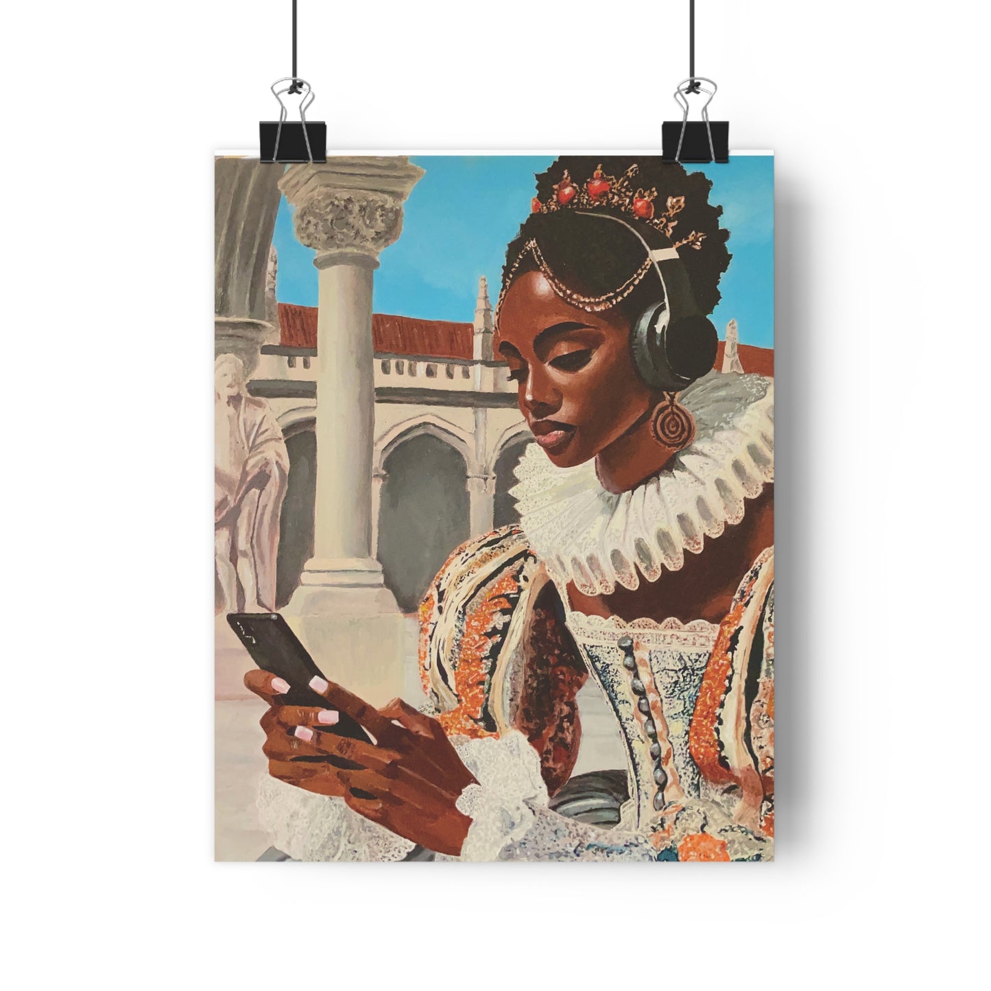 The Queen's Scroll Giclee Art Print