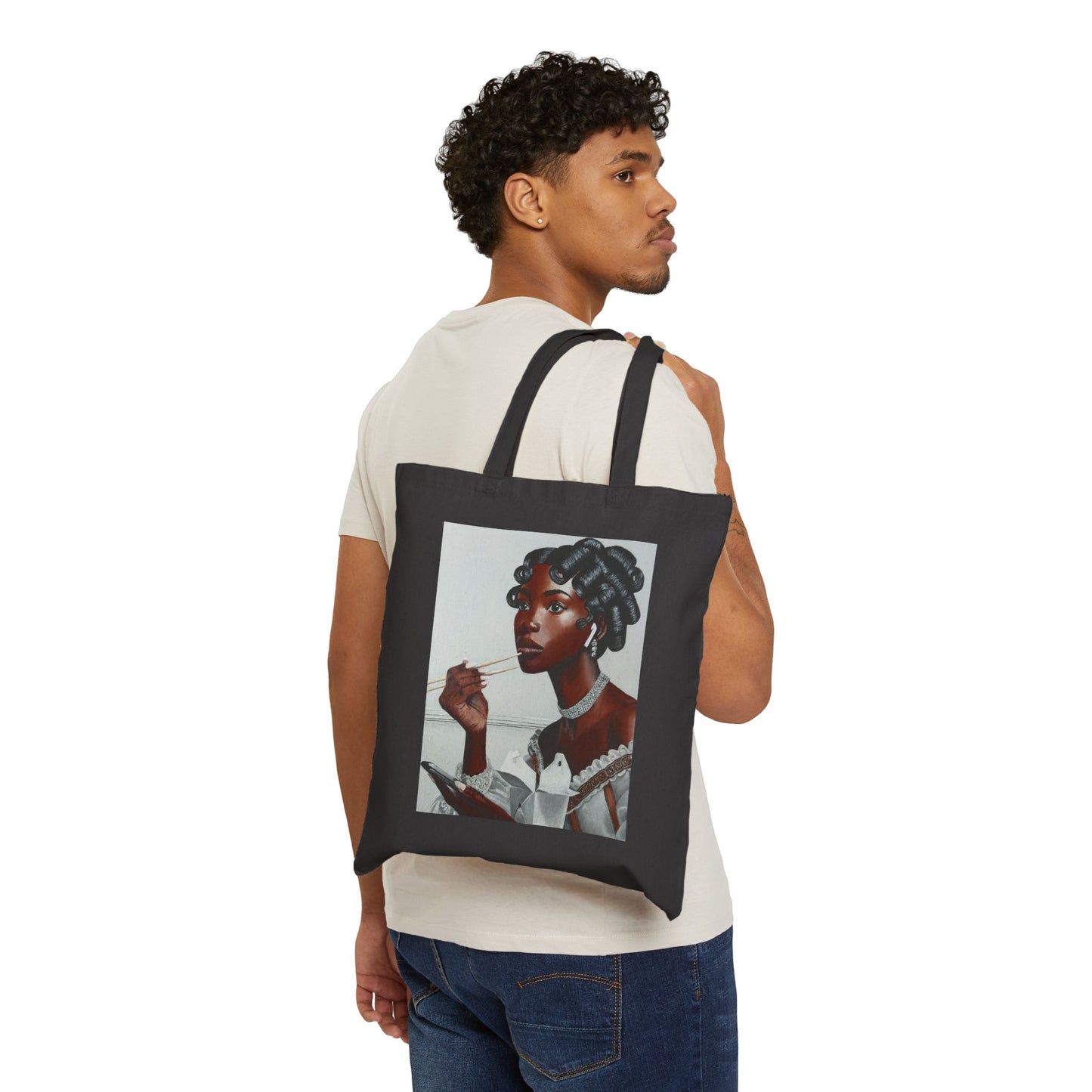 Our Lady of Leftovers Cotton Canvas Tote Bag