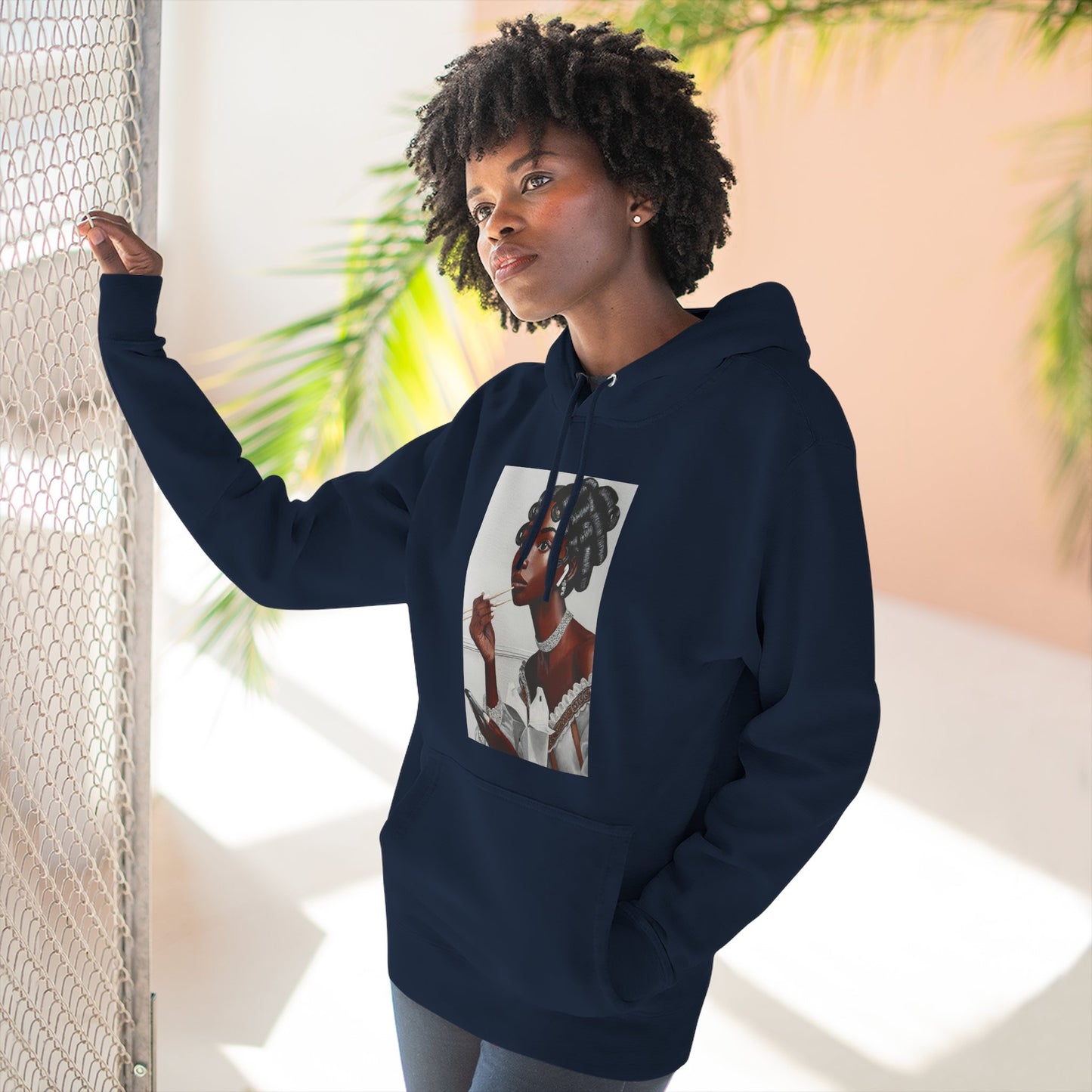 Our Lady of Leftovers Three-Panel Fleece Hoodie