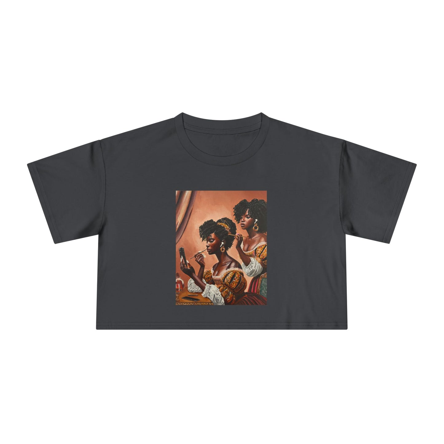 Fashionably Late Women's Crop Tee