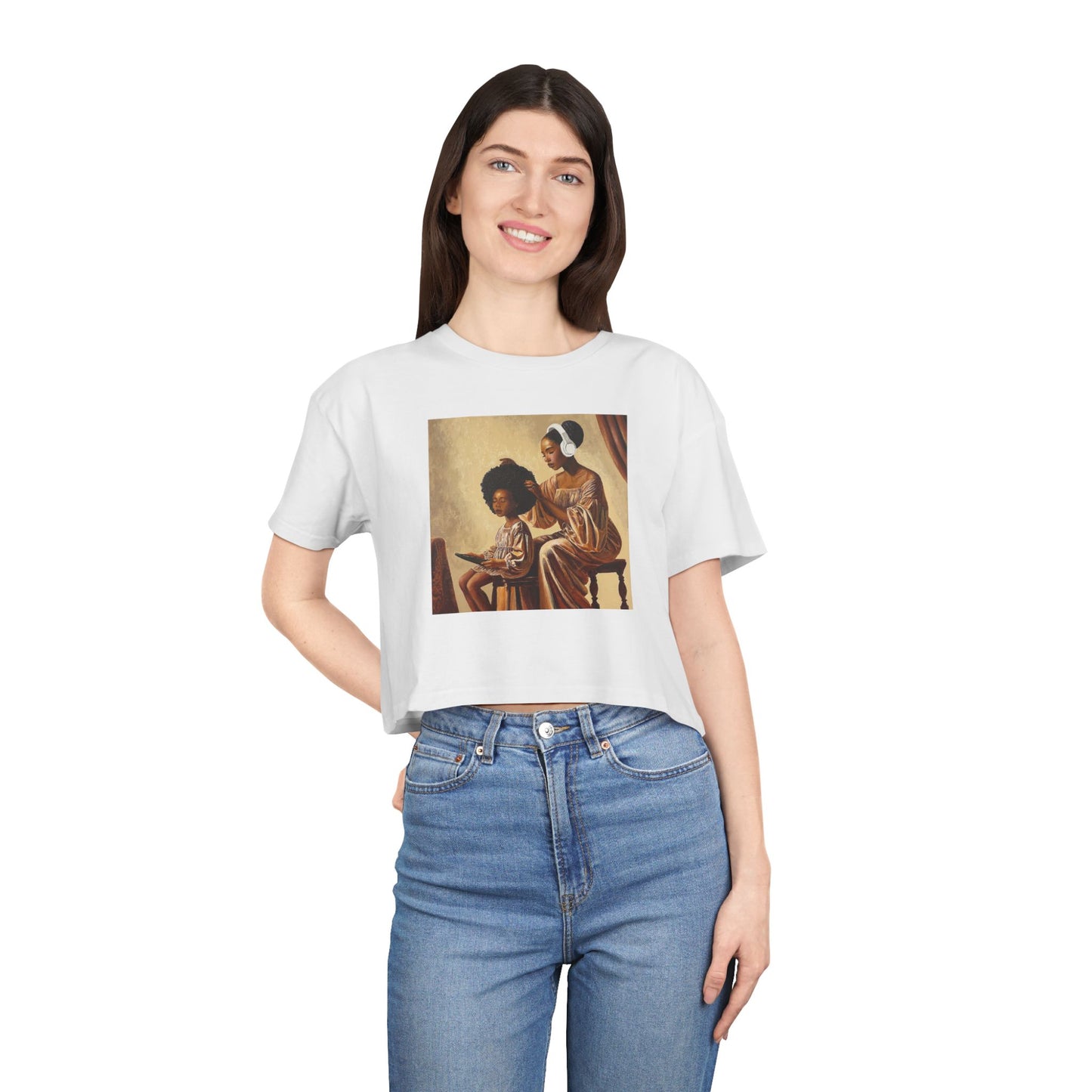 Crown Work Women's Crop Tee