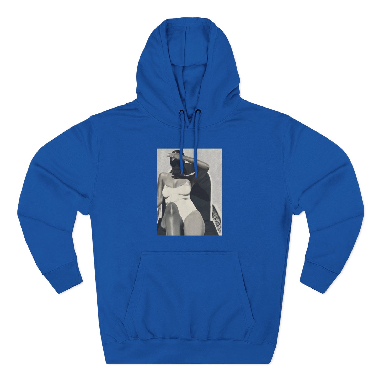 Tracee Three-Panel Fleece Hoodie