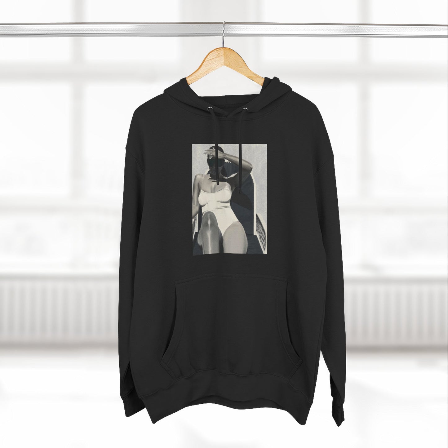 Tracee Three-Panel Fleece Hoodie