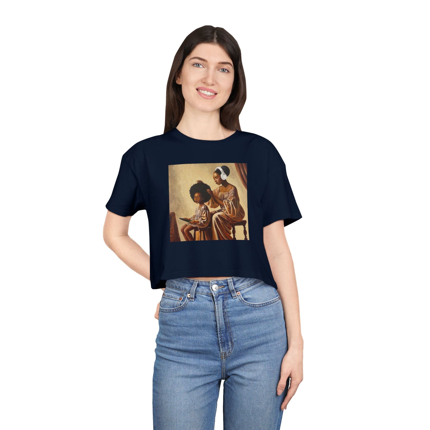Crown Work Women's Crop Tee