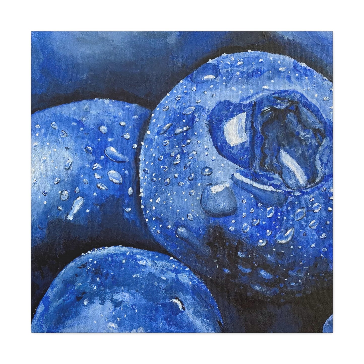 Blueberry Delight Matte Canvas, Stretched, 1.25"