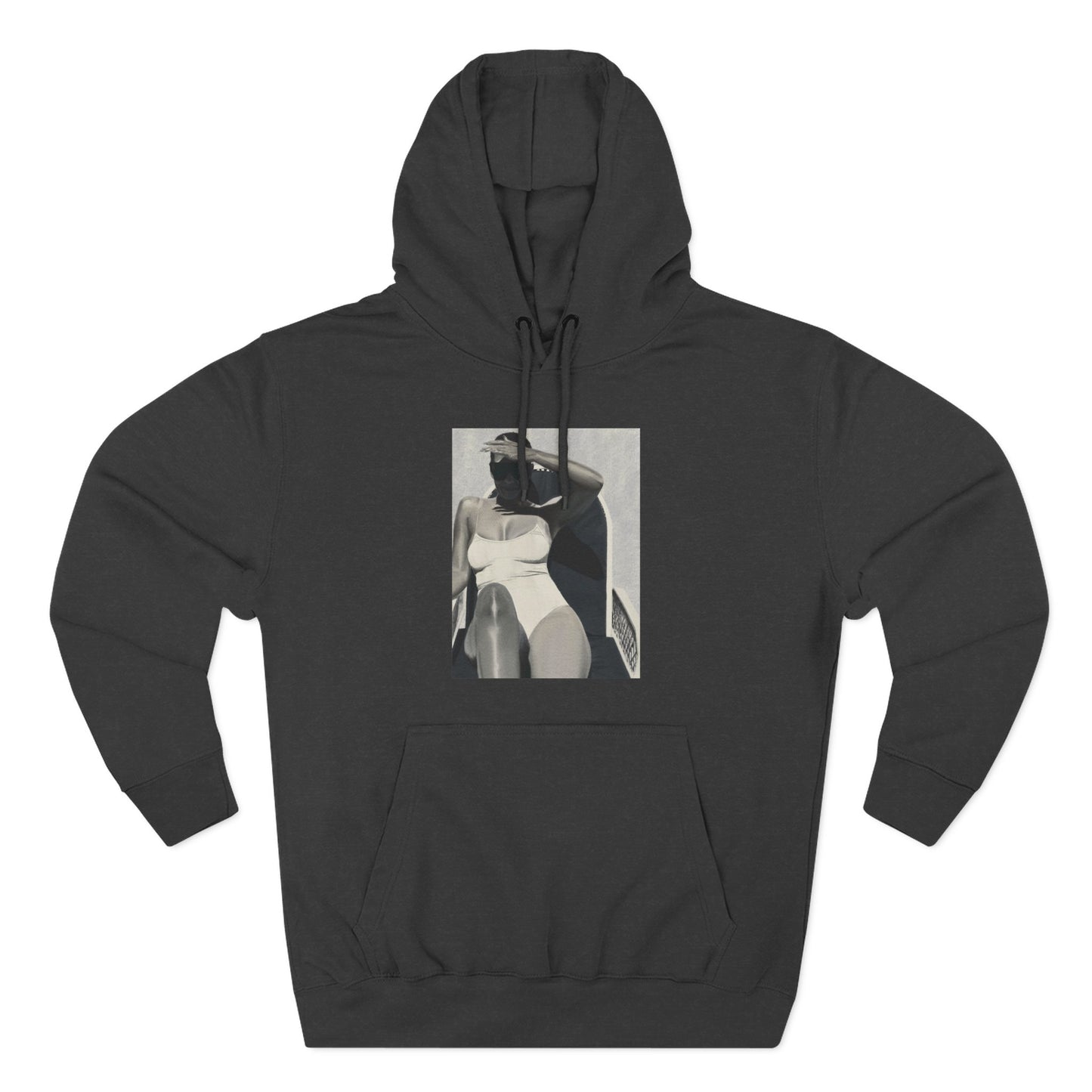 Tracee Three-Panel Fleece Hoodie