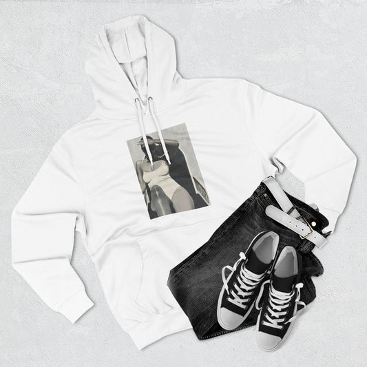 Tracee Three-Panel Fleece Hoodie