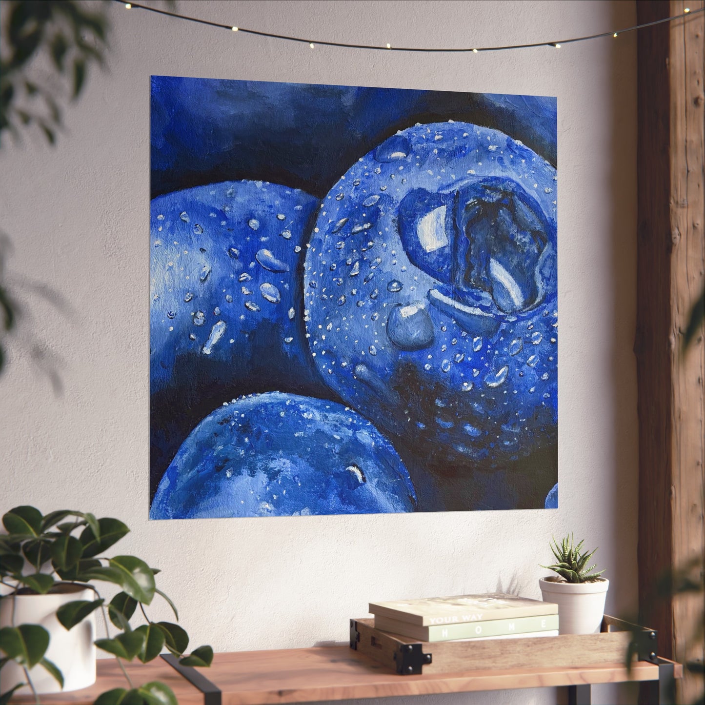 Blueberry Delight Fine Art Posters