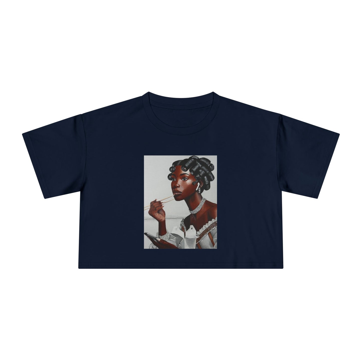 Our Lady of Leftovers Women's Crop Tee