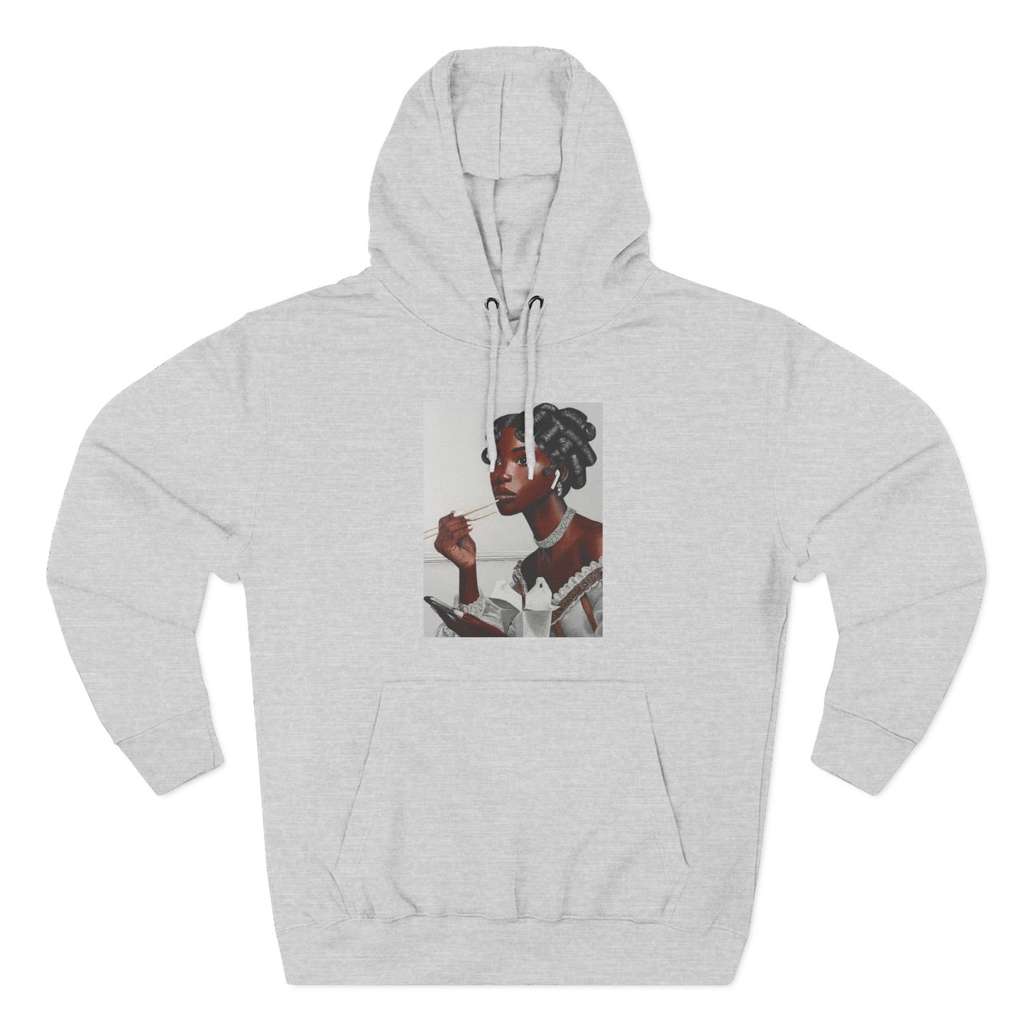 Our Lady of Leftovers Three-Panel Fleece Hoodie