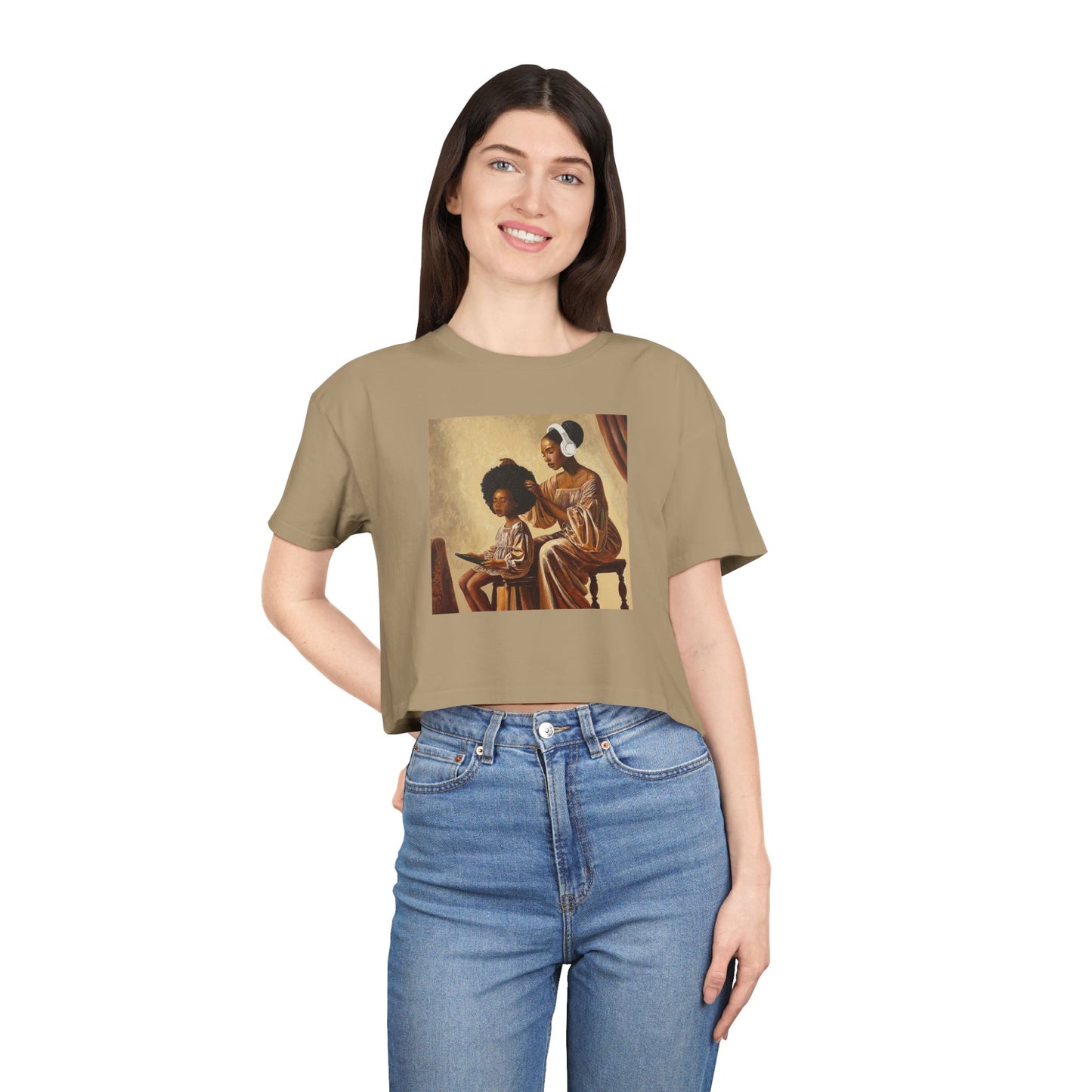 Crown Work Women's Crop Tee