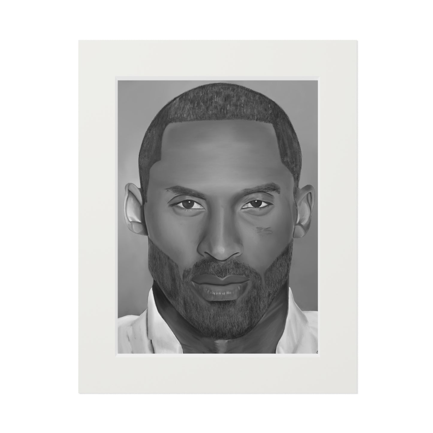 Black Mamba Fine Art Prints (Passepartout Paper Frame)