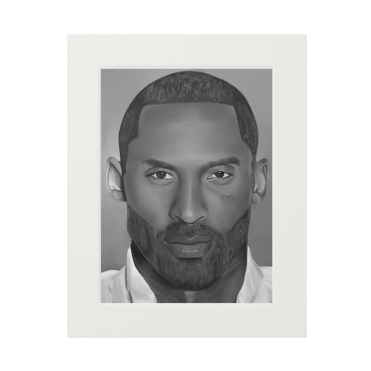 Black Mamba Fine Art Prints (Passepartout Paper Frame)