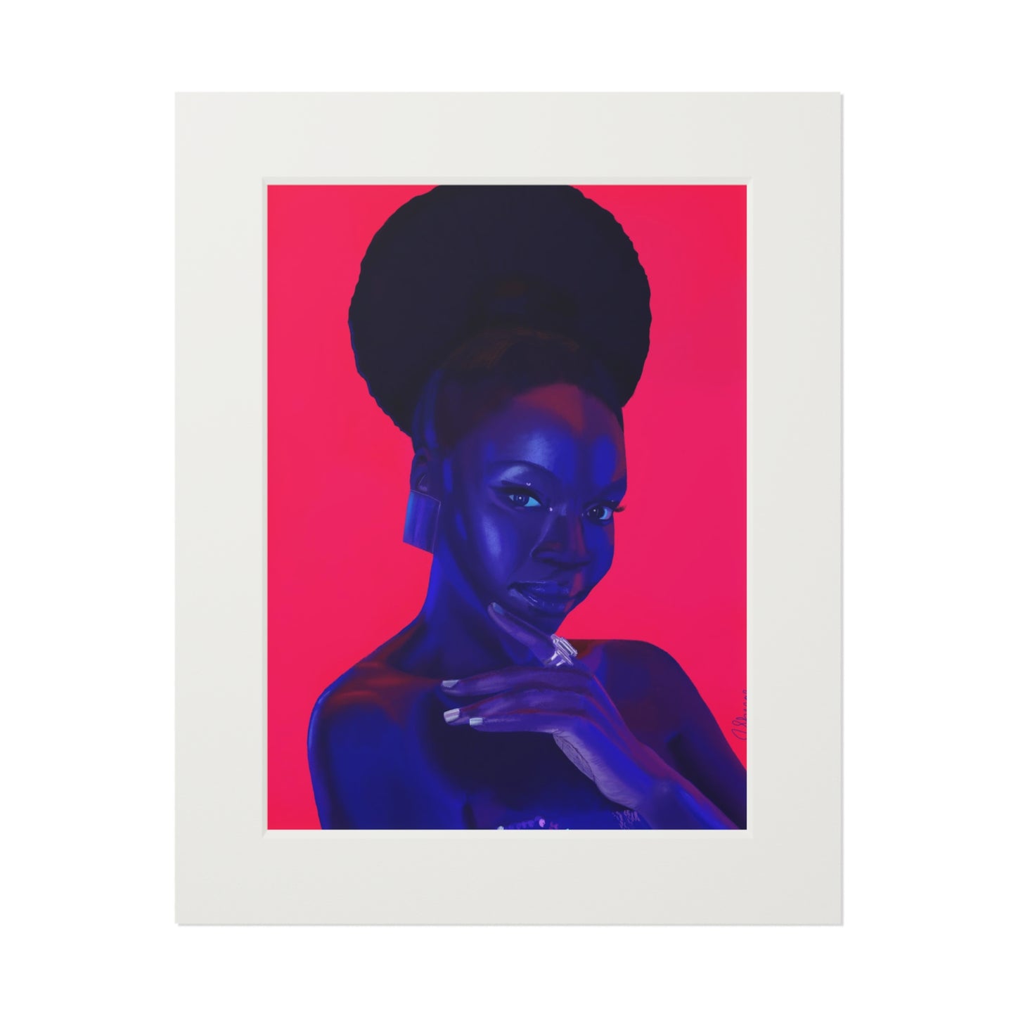 Danai Fine Art Prints (Passepartout Paper Frame)