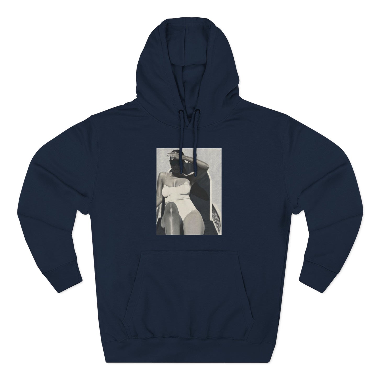 Tracee Three-Panel Fleece Hoodie