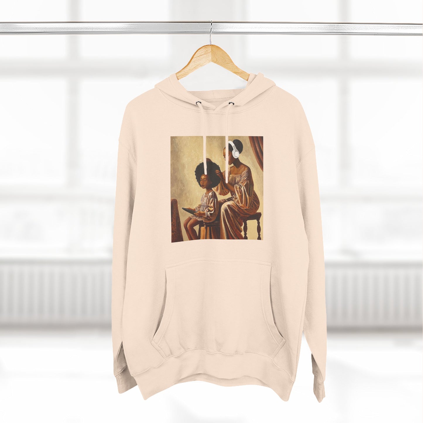 Crown Work Three-Panel Fleece Hoodie