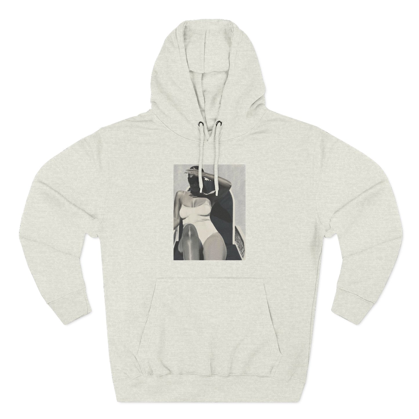 Tracee Three-Panel Fleece Hoodie