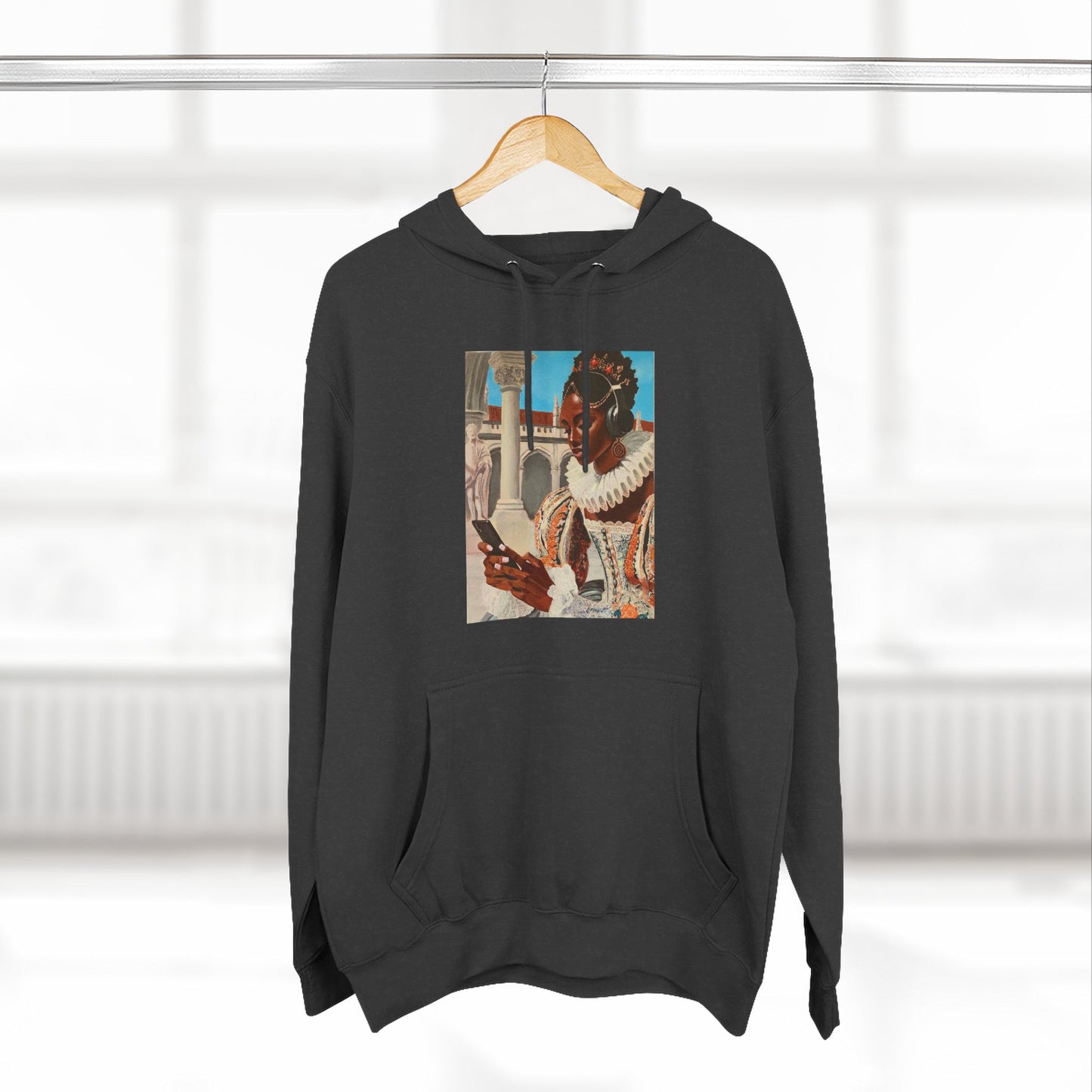 The Queen's Scroll Three-Panel Fleece Hoodie