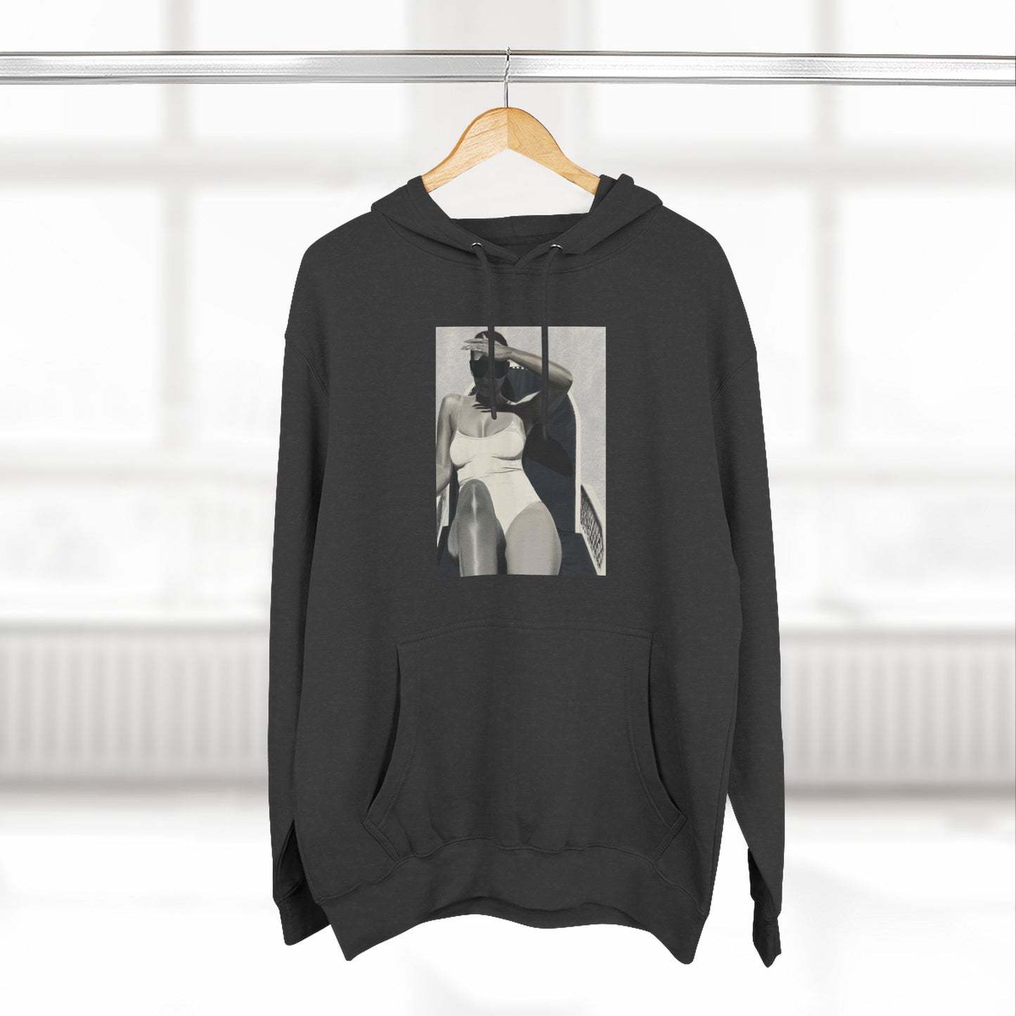 Tracee Three-Panel Fleece Hoodie