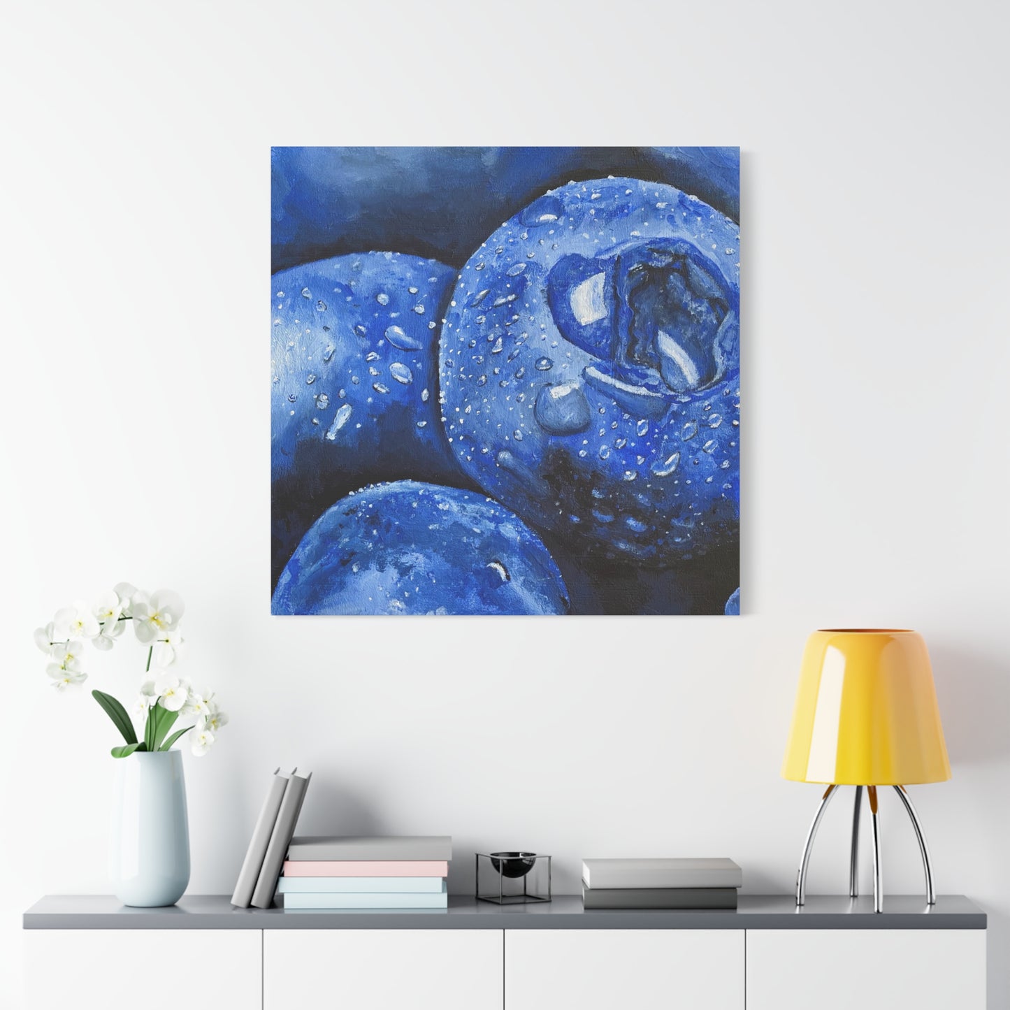 Blueberry Delight Matte Canvas, Stretched, 1.25"