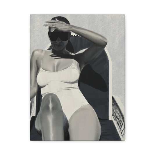 Tracee Matte Canvas, Stretched