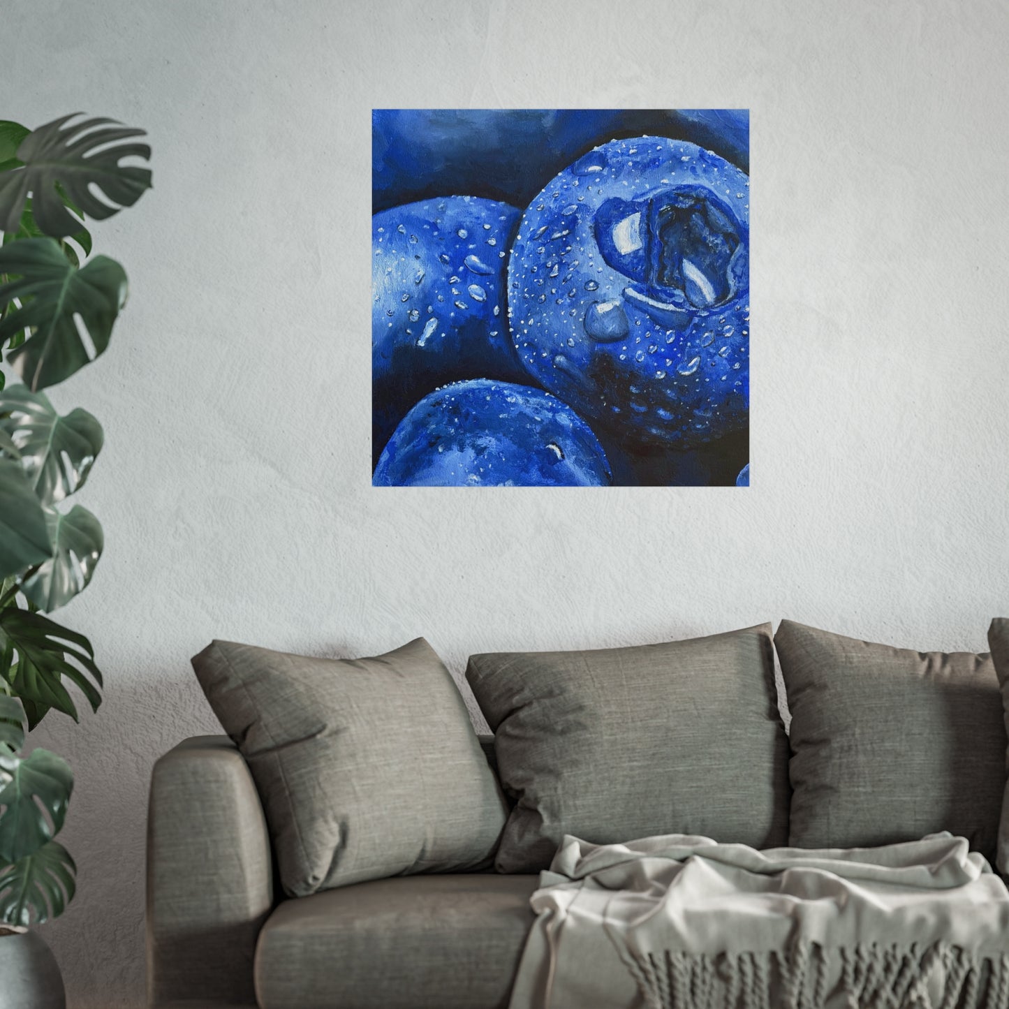 Blueberry Delight Fine Art Posters