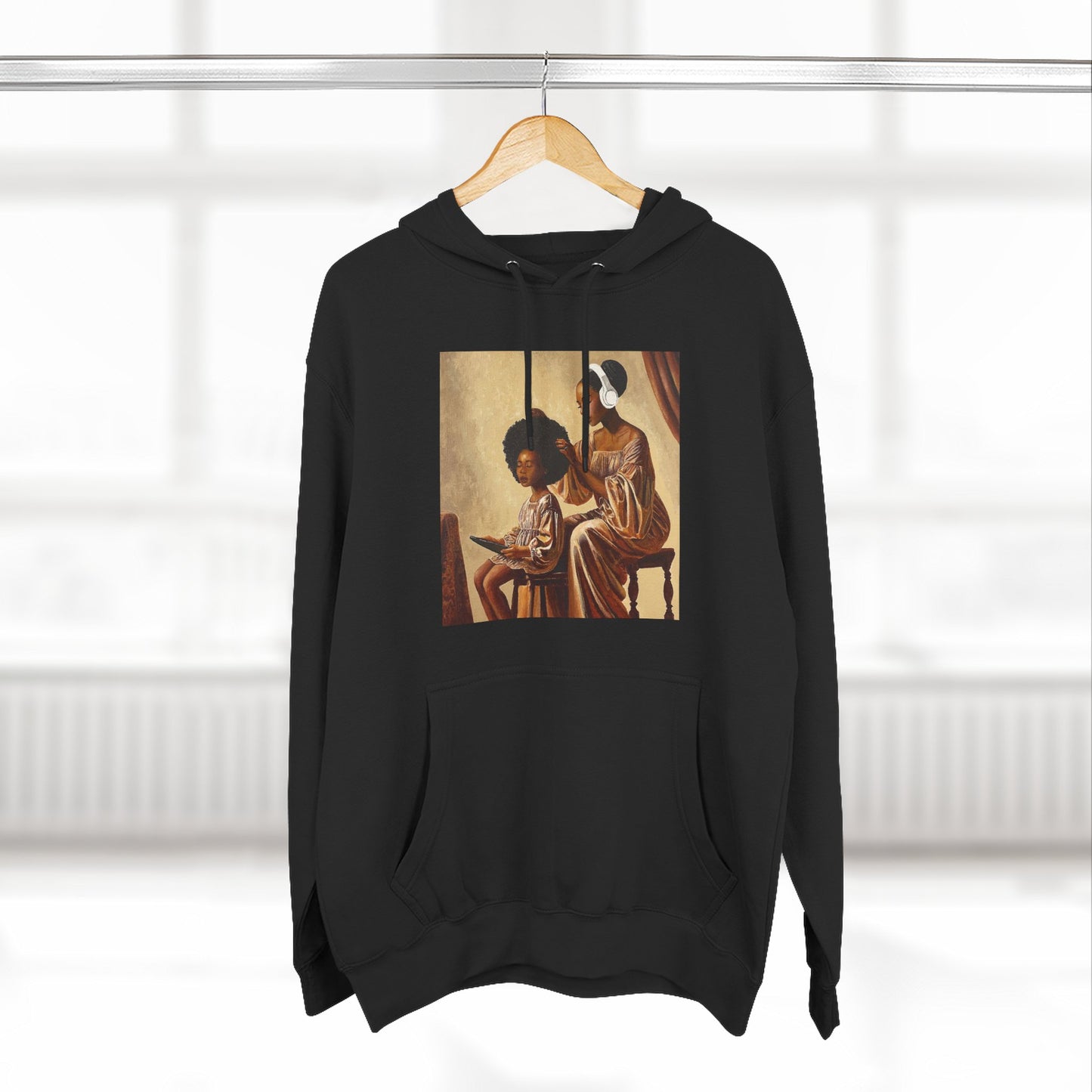 Crown Work Three-Panel Fleece Hoodie