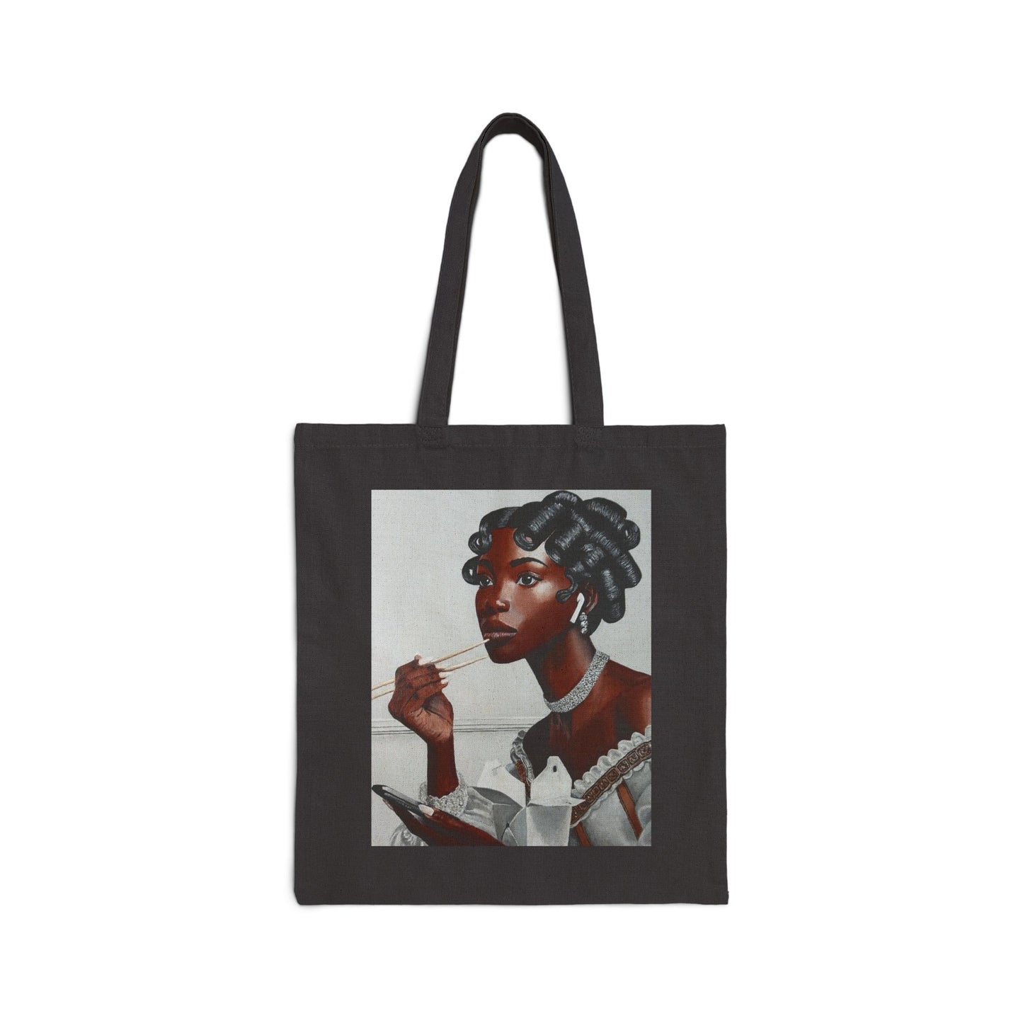Our Lady of Leftovers Cotton Canvas Tote Bag