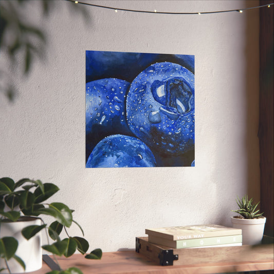 Blueberry Delight Fine Art Posters