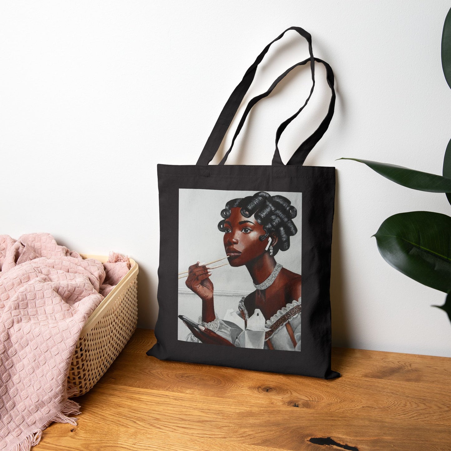 Our Lady of Leftovers Cotton Canvas Tote Bag