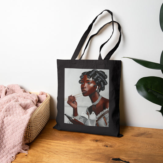 Our Lady of Leftovers Cotton Canvas Tote Bag