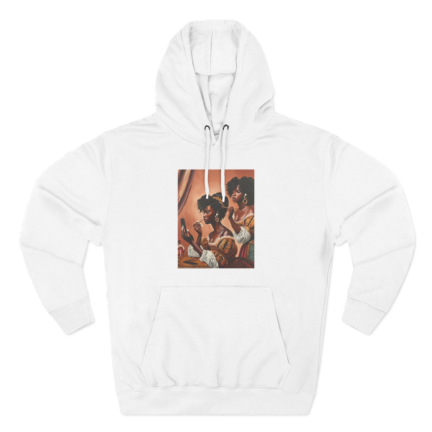 Fashionably Late Three-Panel Fleece Hoodie