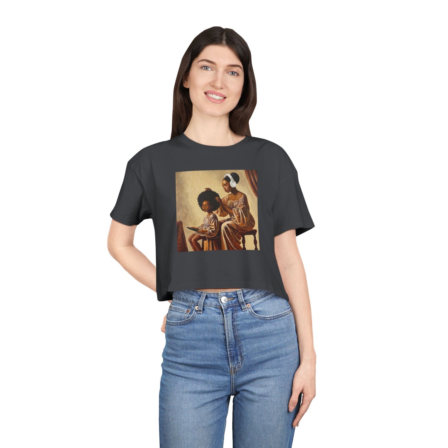 Crown Work Women's Crop Tee
