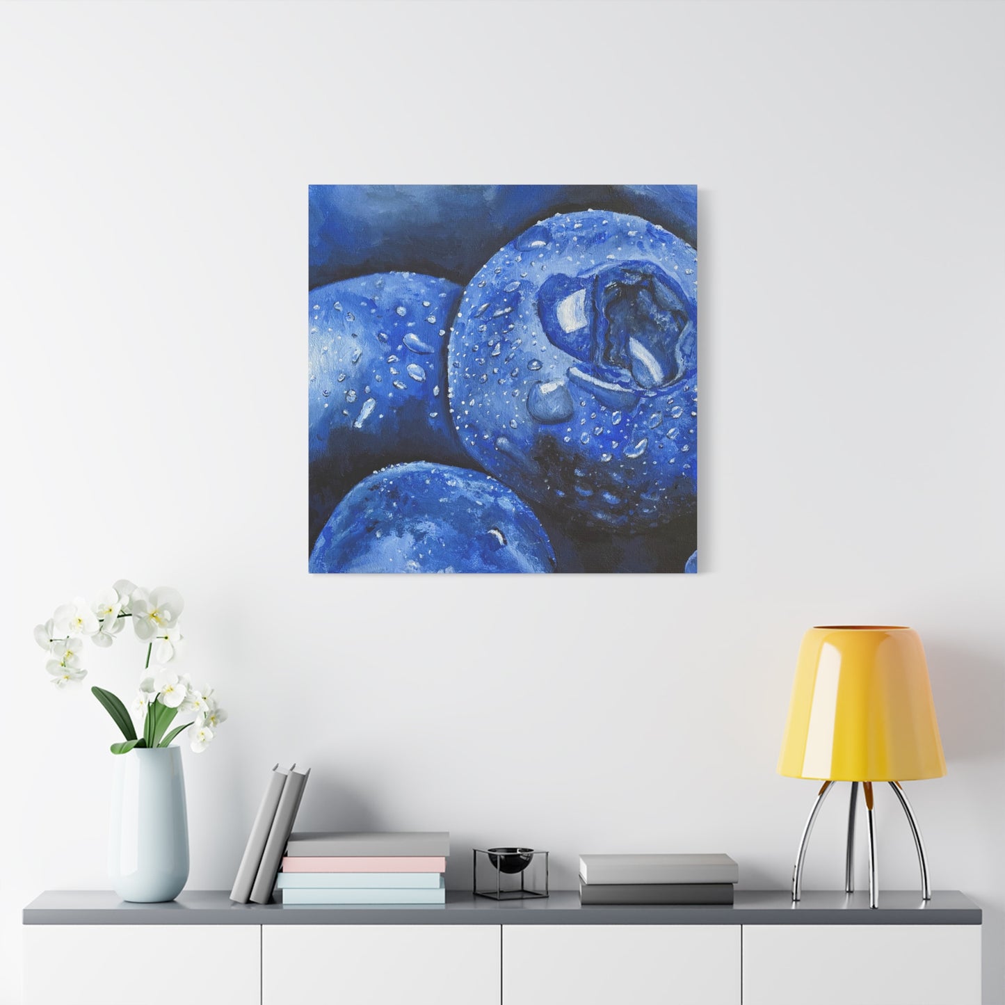 Blueberry Delight Matte Canvas, Stretched, 1.25"