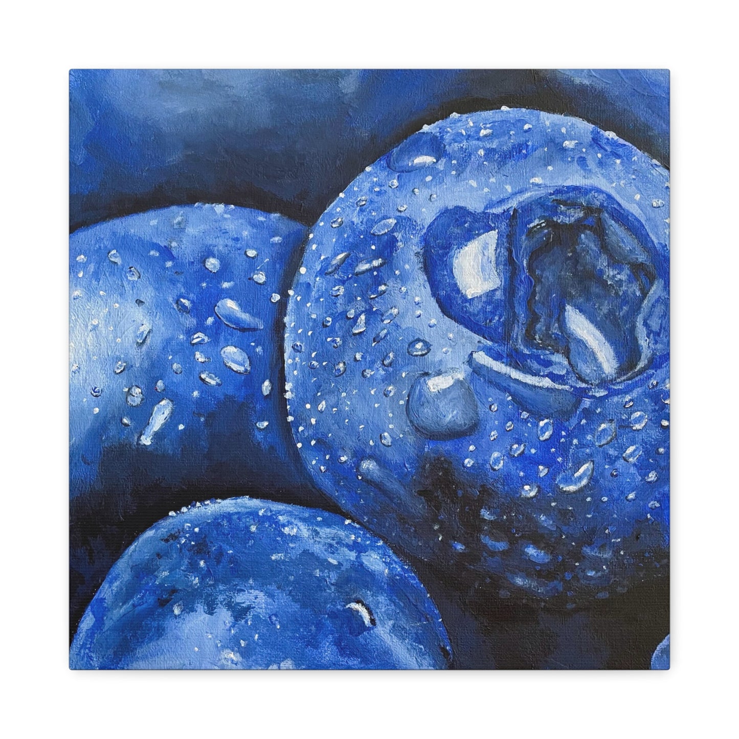 Blueberry Delight Matte Canvas, Stretched, 1.25"
