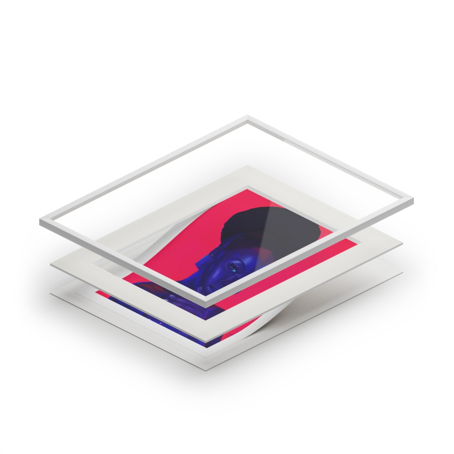 Danai Fine Art Prints (Passepartout Paper Frame)