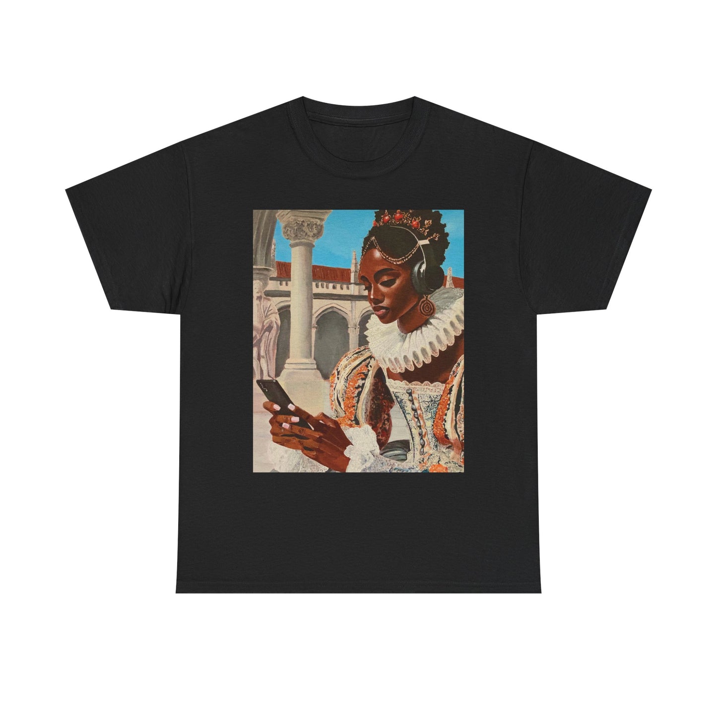 The Queen's Scroll Unisex Heavy Cotton Tee