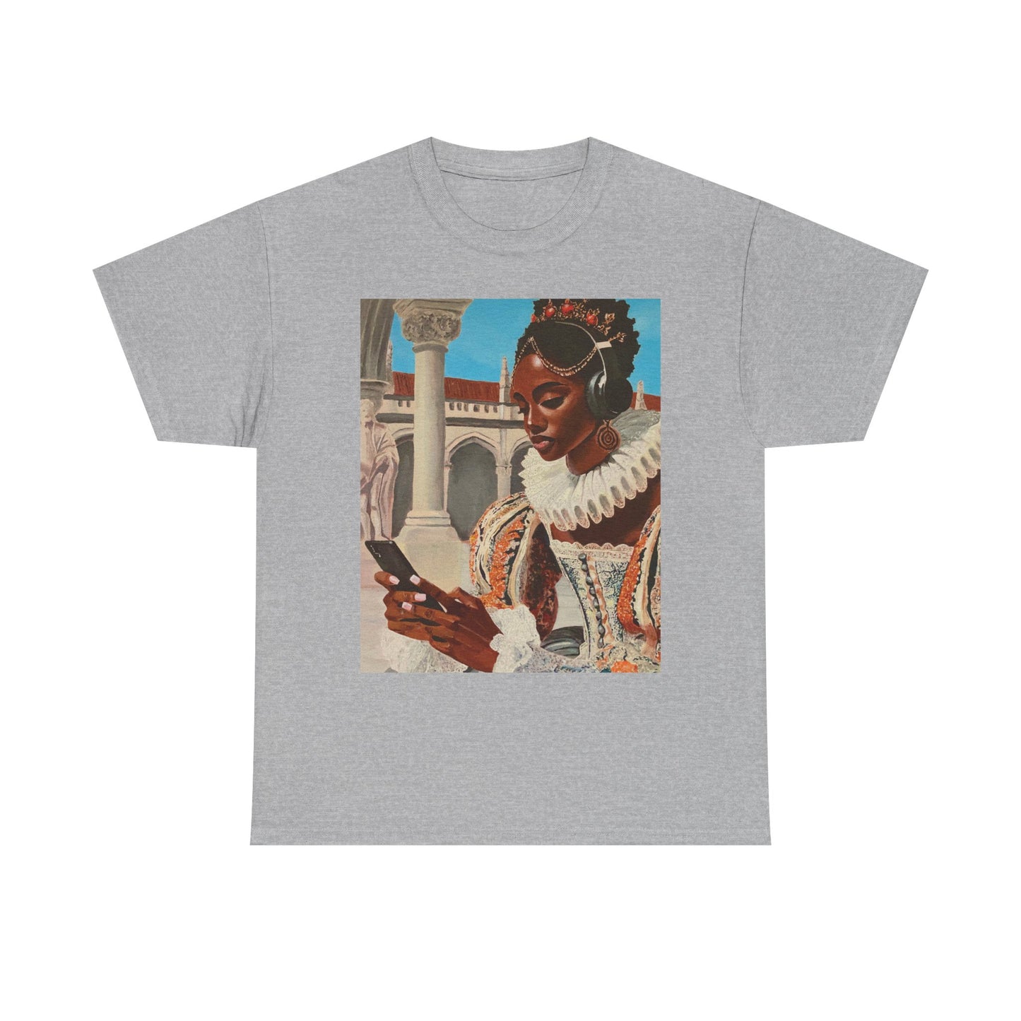 The Queen's Scroll Unisex Heavy Cotton Tee