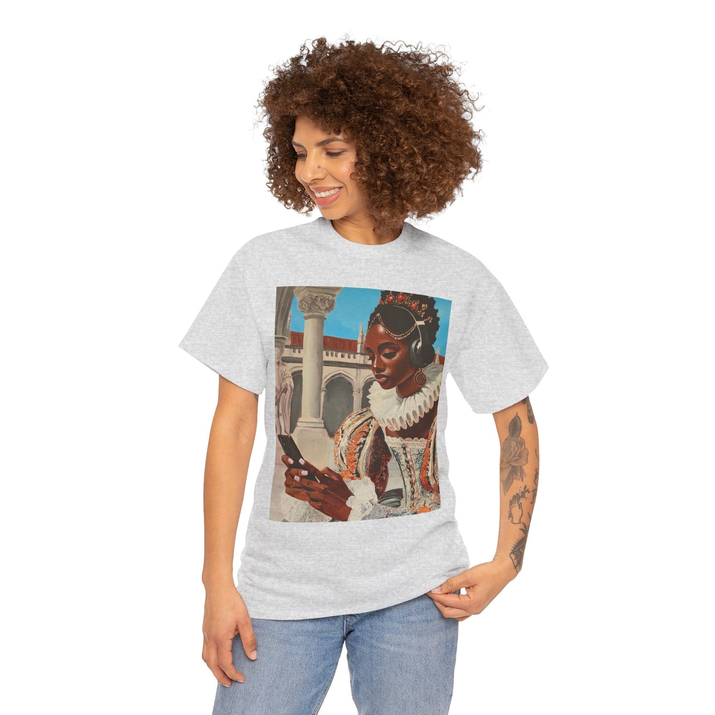 The Queen's Scroll Unisex Heavy Cotton Tee