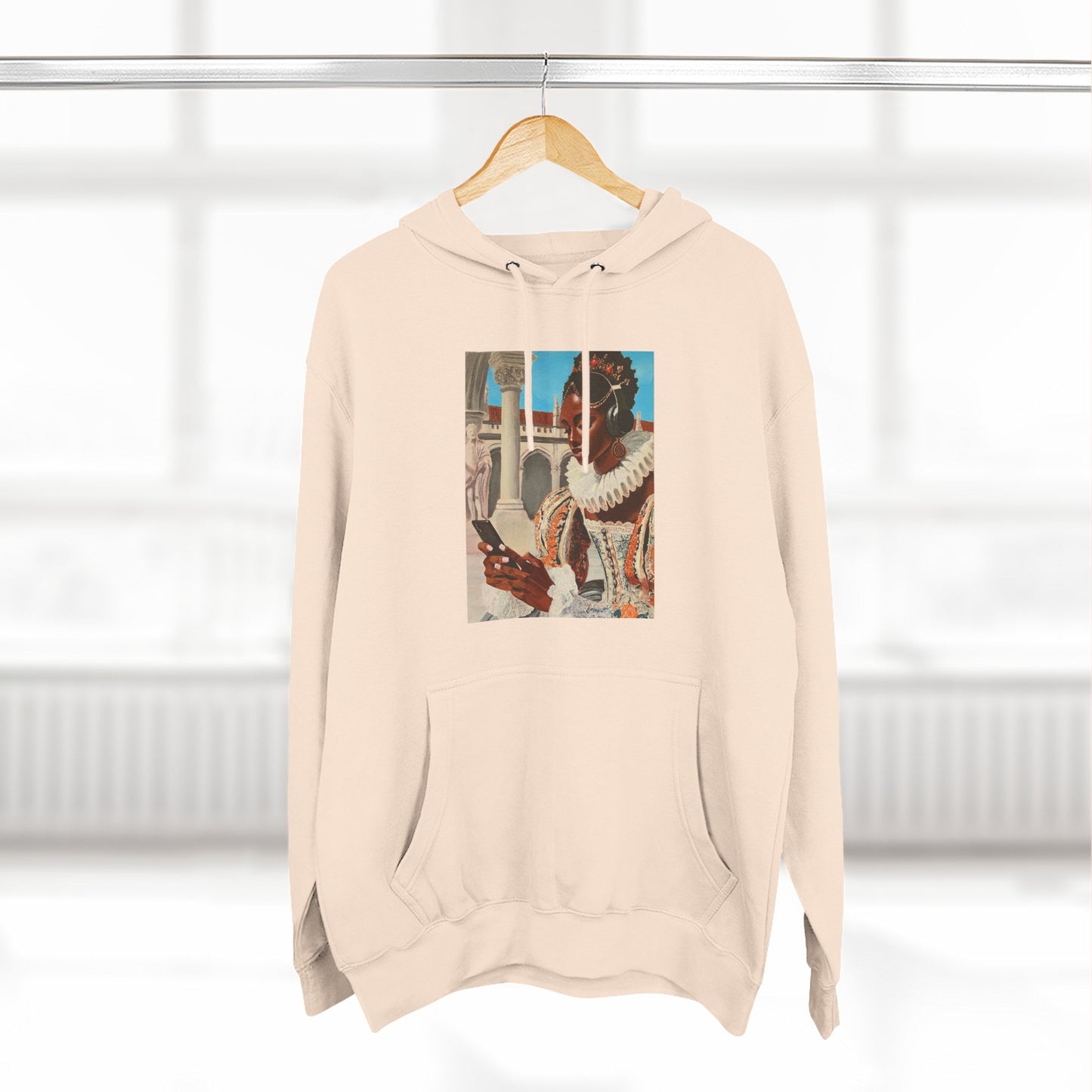 The Queen's Scroll Three-Panel Fleece Hoodie