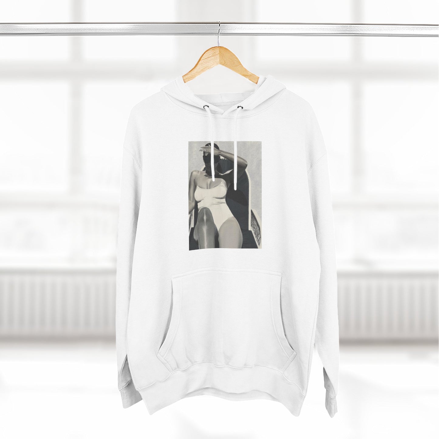 Tracee Three-Panel Fleece Hoodie