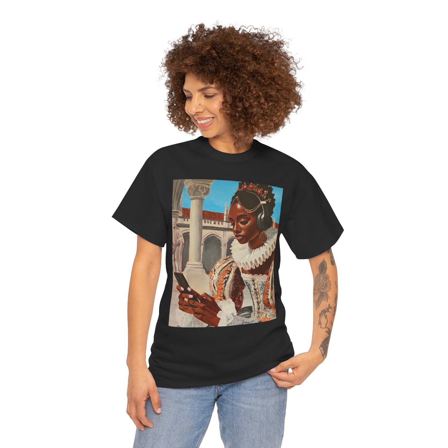 The Queen's Scroll Unisex Heavy Cotton Tee